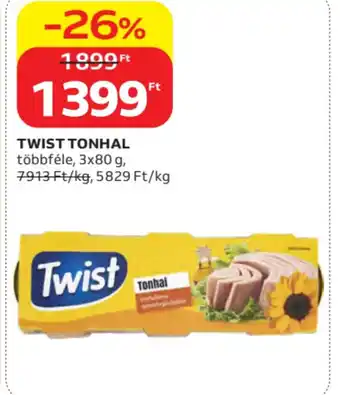 Auchan Twist tonhal ajánlat