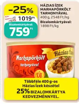 Auchan Házias ízek marhapörkölt tarhonyával ajánlat