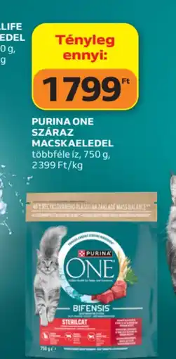 Auchan Purina one száraz macskaeledel ajánlat