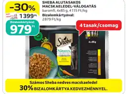 Auchan Sheba alutasakos macskaeledel-válogatás ajánlat