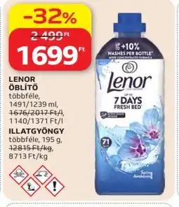 Auchan Lenor öblítő vagy illatgyöngy ajánlat