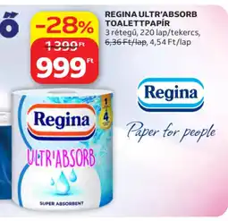 Auchan Regina ultrabsorb toalettpapír ajánlat