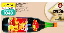 Auchan Sol de españa sangria ajánlat