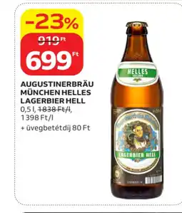 Auchan Augustinerbräu münchen helles lagerbier hell ajánlat