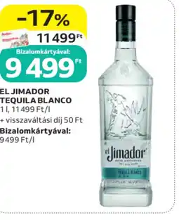 Auchan El jimador tequila blanco ajánlat