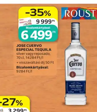 Auchan Jose cuervo especial tequila ajánlat