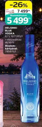 Auchan Helsinki blue vodka ajánlat
