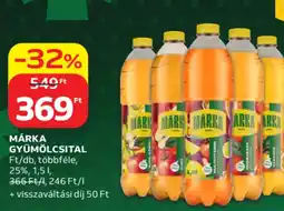 Auchan Márka gyümölcsital ajánlat