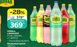 Auchan Márka limonádé ajánlat