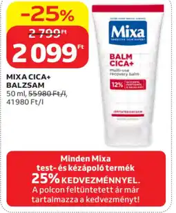 Auchan Mixa cica+ balzsam ajánlat