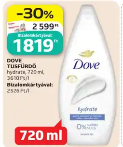 Auchan Dove tusfürdő ajánlat
