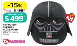 Auchan Ty fashion gyermek plüsspárna ajánlat