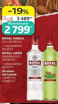 Auchan ROYAL Vodka ajánlat