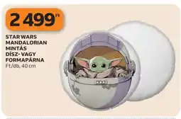 Auchan Star wars mandalorian mintás dísz- vagy formapárna ajánlat