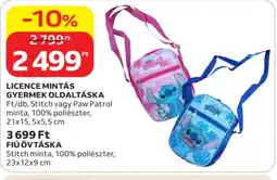 Auchan Licence mintás gyermek oldaltáska ajánlat
