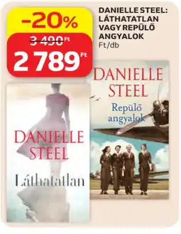 Auchan Danielle steel: láthatatlan vagy repülő angyalok ajánlat