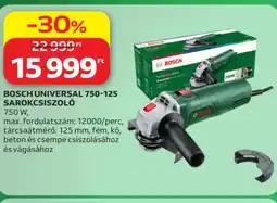 Auchan Bosch universal 750-125 sarokcsiszoló ajánlat