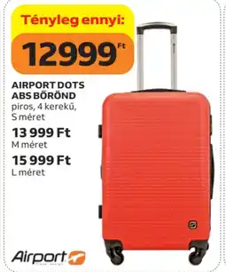 Auchan Airport dots abs bőrönd ajánlat