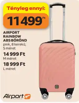 Auchan Airport rainbow abs bőrönd ajánlat