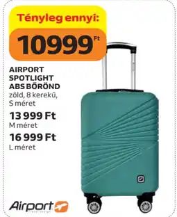 Auchan Airport spotlight abs bőrönd ajánlat