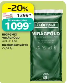 Auchan Biorgmix virágföld ajánlat