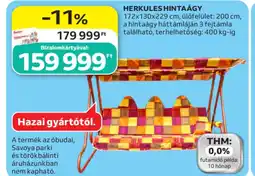 Auchan Herkules hintaágy ajánlat