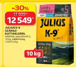 Auchan Julius K-9 száraz kutyaeledel ajánlat