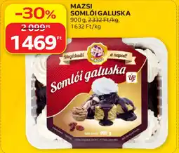 Auchan Mazsi somlói galuska ajánlat