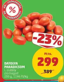 PENNY Datolya paradicsom ajánlat