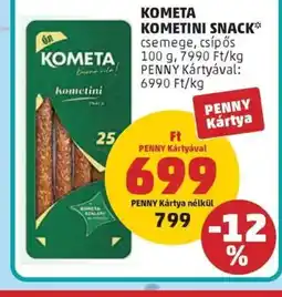 PENNY Kometa kometini snack ajánlat