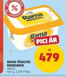 PENNY Rama tégelyes margarin ajánlat
