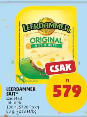 PENNY Leerdammer sajt ajánlat
