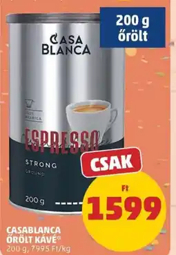 PENNY Casablanca őrölt kávé ajánlat