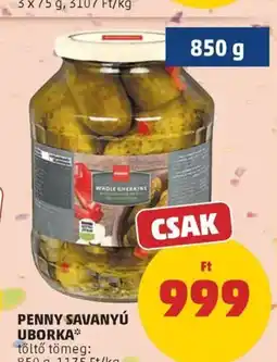 PENNY Penny savanyú uborka ajánlat