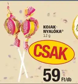 PENNY Kojak nyalóka ajánlat
