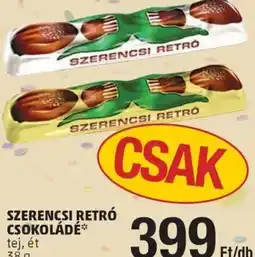 PENNY Szerencsi retró csokoládé ajánlat