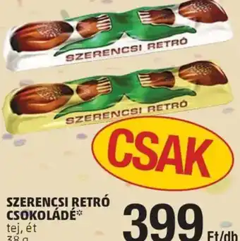 PENNY Szerencsi retró csokoládé ajánlat
