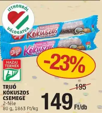 PENNY Trijó kókuszos csemege ajánlat