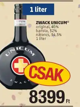 PENNY Zwack unicum ajánlat