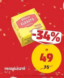 PENNY Effect friss élesztő ajánlat