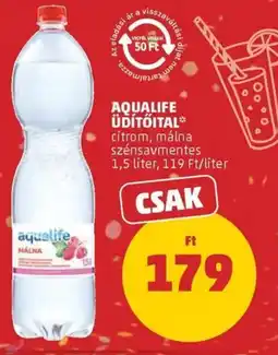 PENNY Aqualife üdítőital ajánlat
