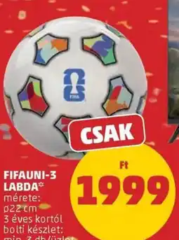 PENNY FIFAUNI-3 labda ajánlat
