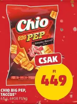 PENNY Chio big pep, taccos ajánlat