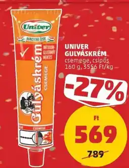 PENNY Univer gulyáskrém ajánlat