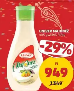 PENNY Univer majonéz ajánlat