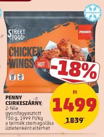 PENNY Penny csirkeszárny ajánlat