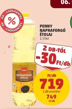 PENNY Penny napraforgó étolaj ajánlat