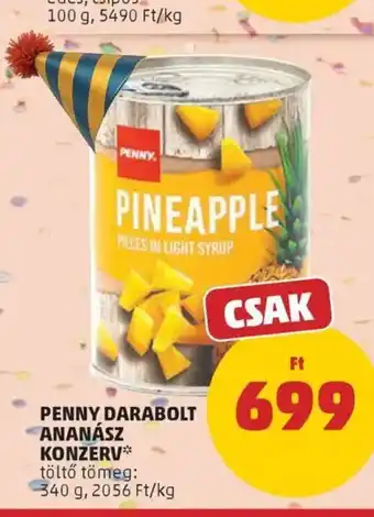 PENNY Penny darabolt ananász konzerv ajánlat