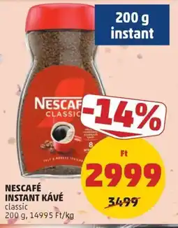 PENNY Nescafe instant kávé ajánlat