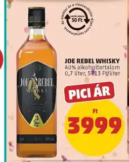 PENNY Joe rebel whisky ajánlat